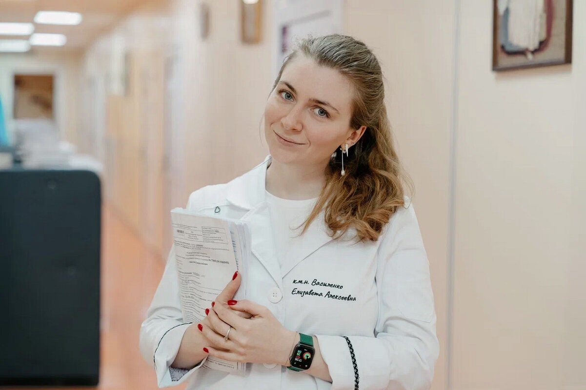 © SPbU Elizaveta Vasilenko, a&nbsp;rheumatologist at&nbsp;the Pirogov Clinic of&nbsp;High Medical Technologies at&nbsp;St&nbsp;Petersburg University