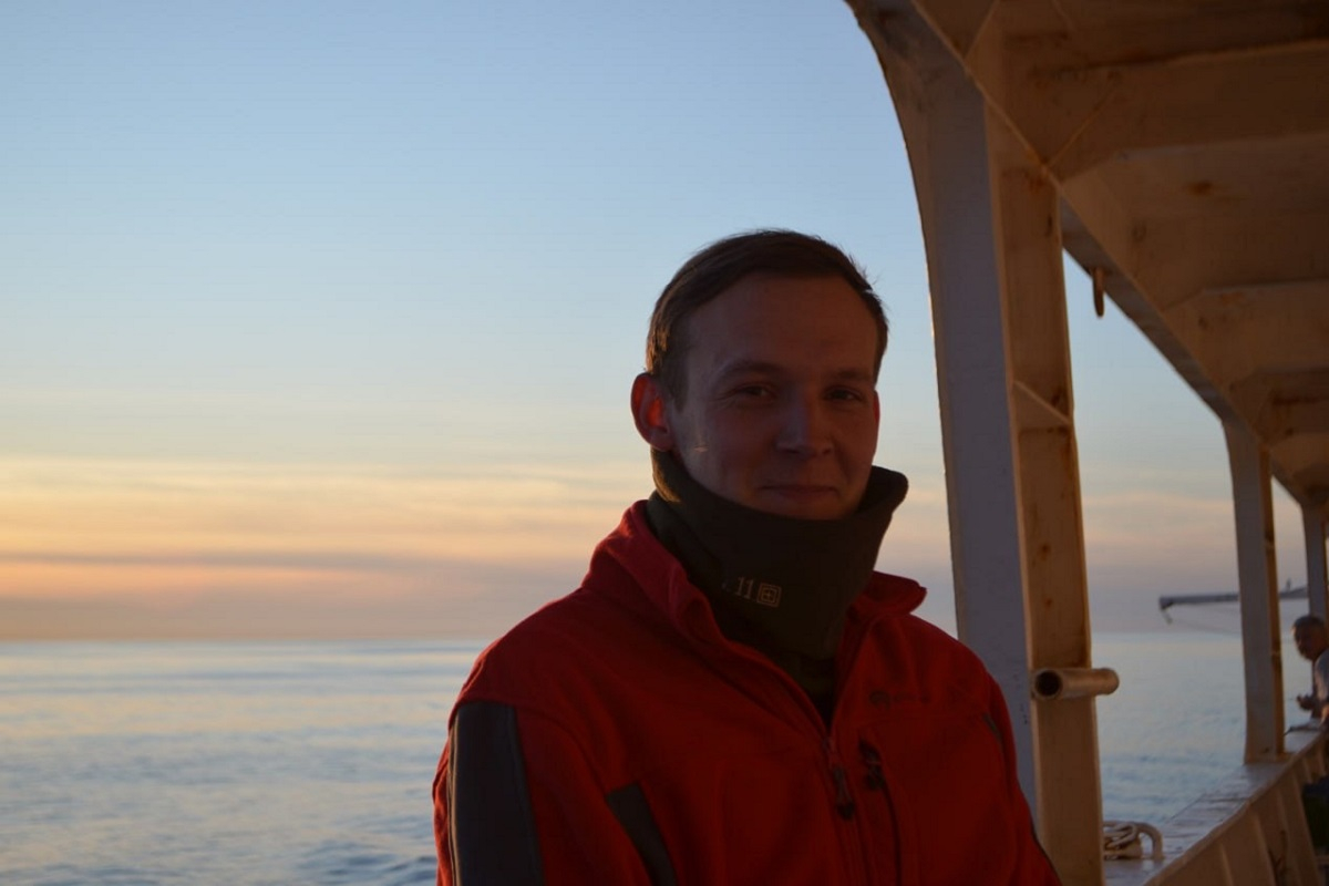 Sergei Gavrilov (the Barents Sea). Photo by Mariia Biriuk