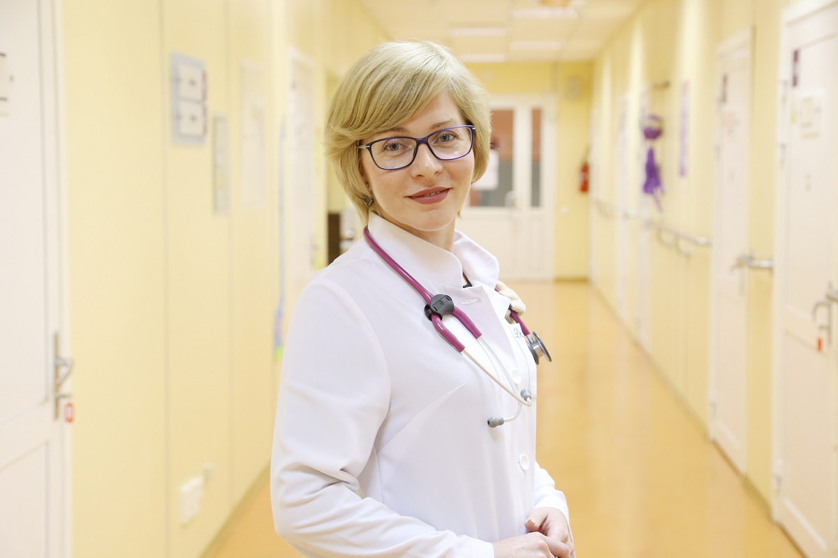 Elena Belonogova, doctor at the Pirogov Clinic of High Medical Technologies at St Petersburg University © SPbU