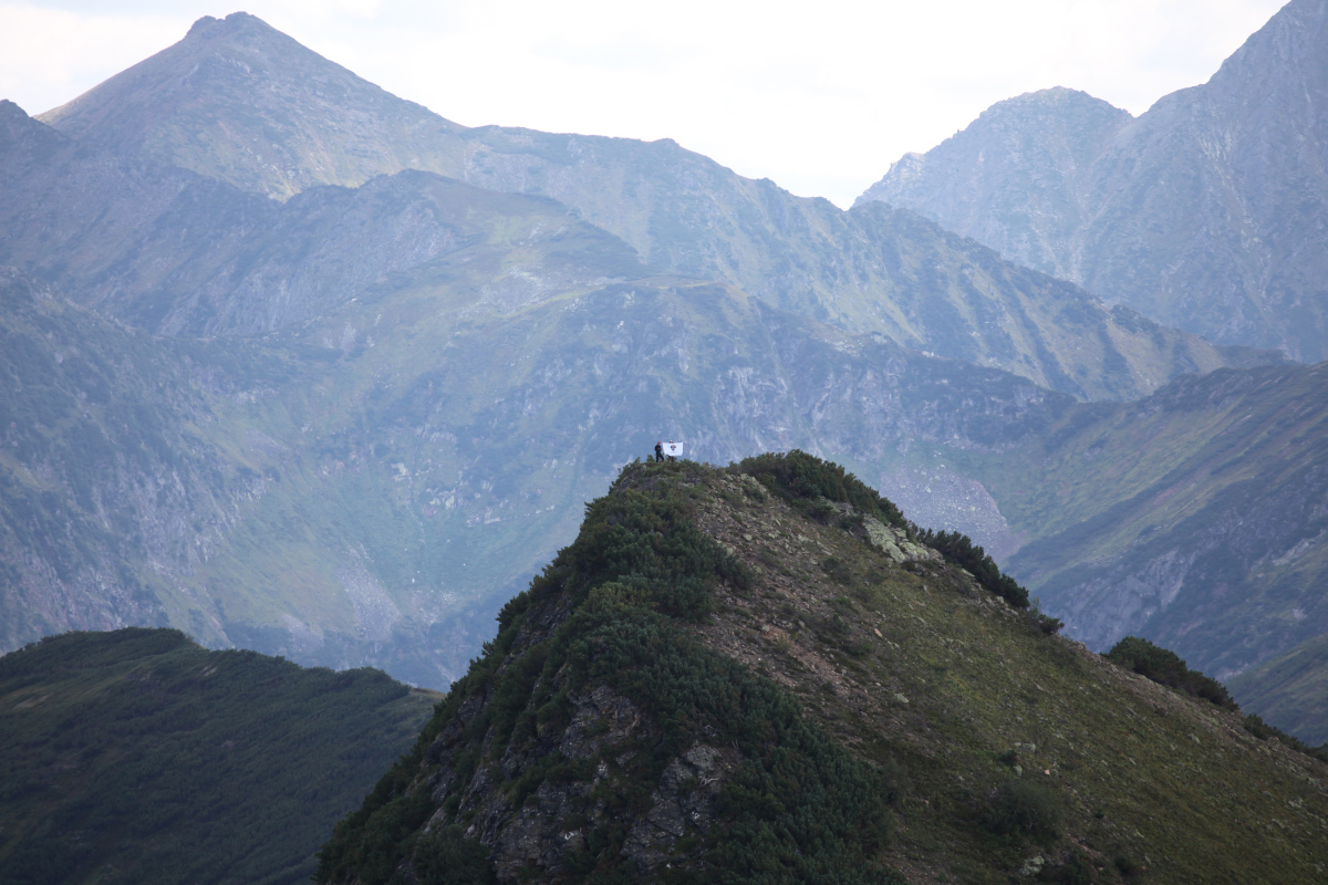 Photo provided by SPbU Sports Club. Unnamed peak, 1724 metres