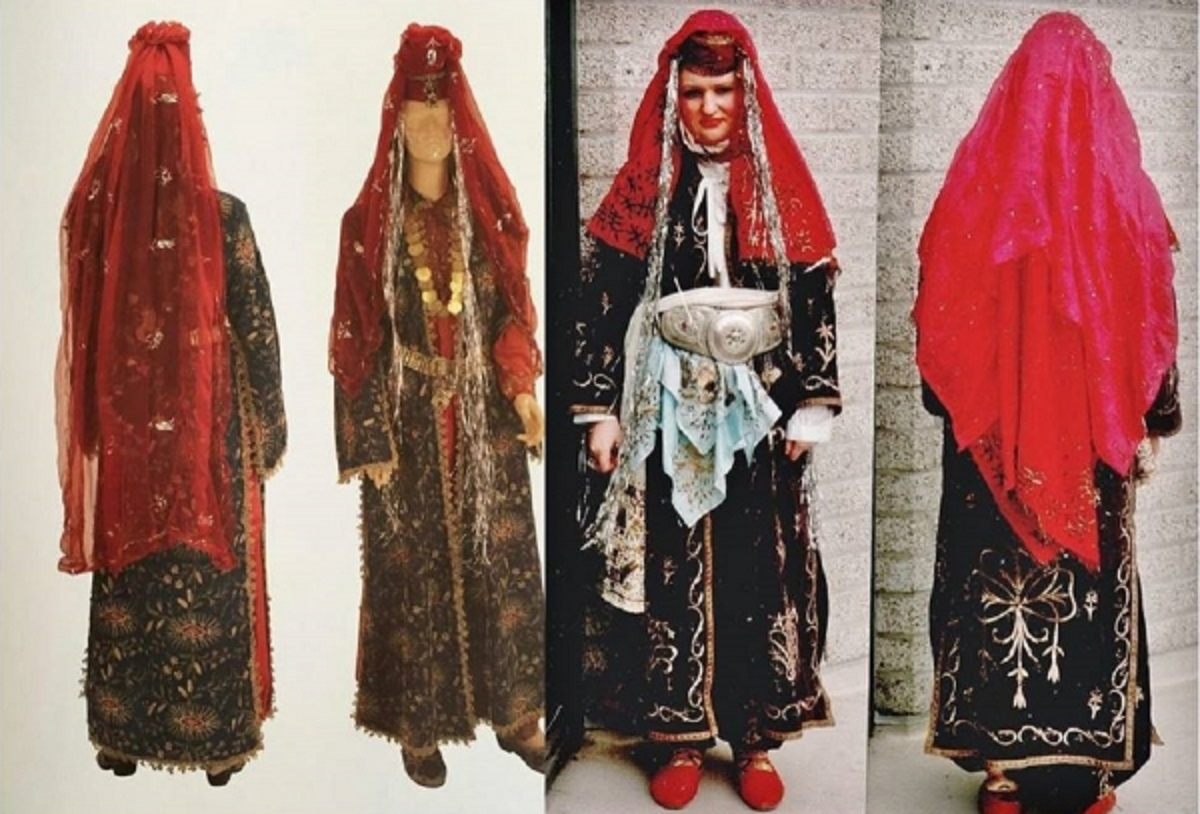 Traditional turkish shop wedding dress